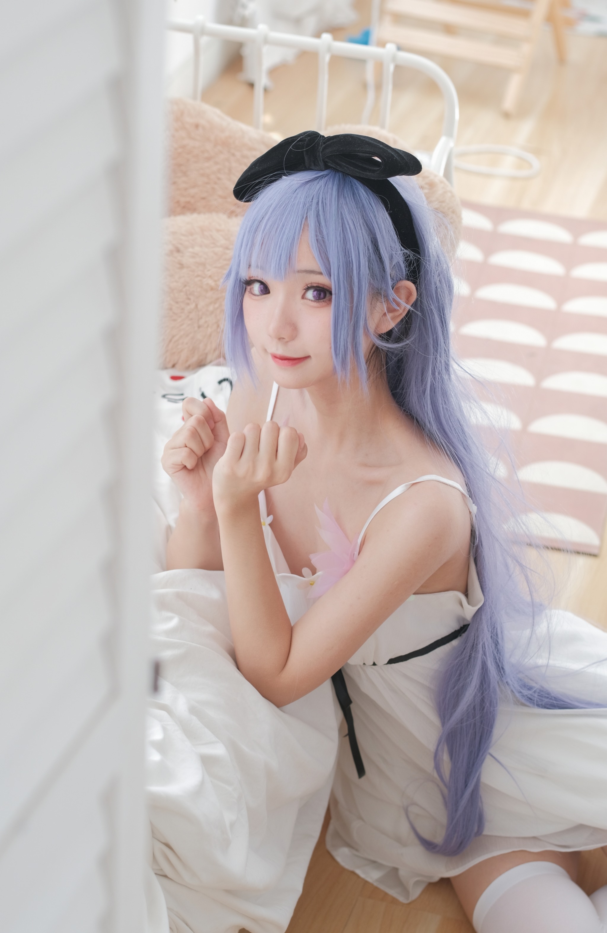 图片[1]-花柒Hana – NO.008 独角兽的清凉阅读时光[20P]-XikXak